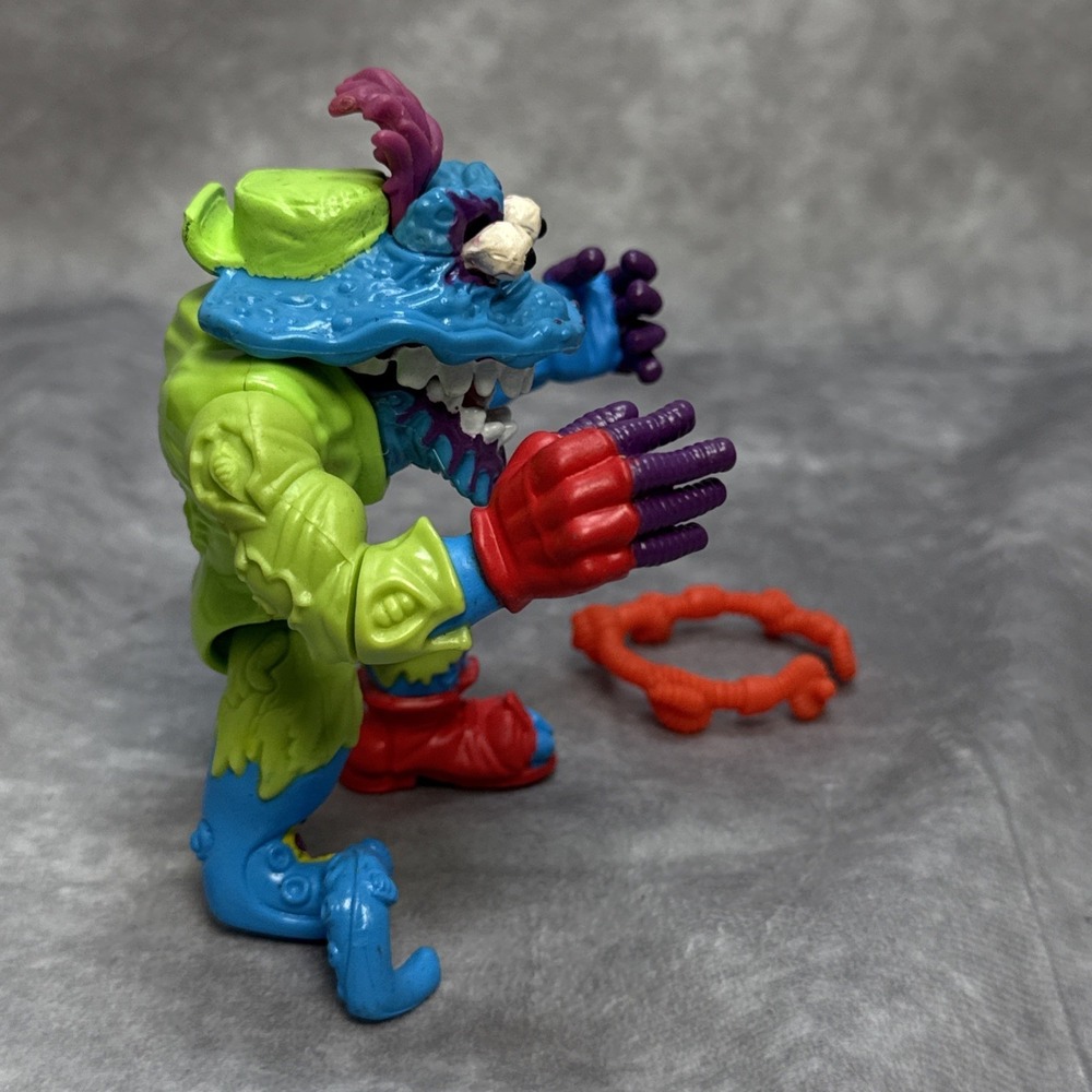 Wyrm Teenage Mutant Ninja Turtles TMNT 1991 Playmates VTG Action Figure & Belt - Picture 3 of 11